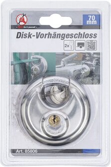 Disk-Vorh&auml;ngeschloss, 70 mm