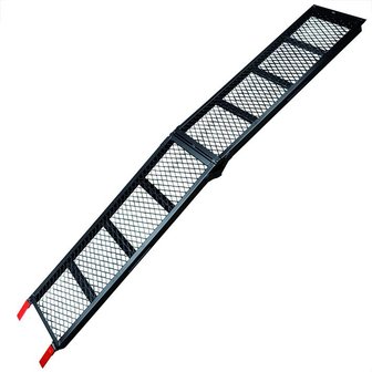 Auffahrrampe Stahl klappbar 203x28cm 340kg pro St&uuml;ck