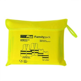 Warnweste Familypack