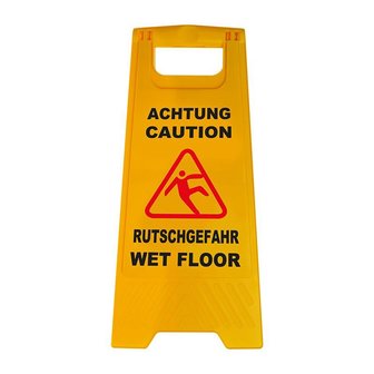 Warnschild Achtung Rutschgefahr