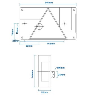 Asp&ouml;ck Multipoint I R&uuml;ckleuchte rechts