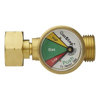 GasStop Notschlussarmatur f&uuml;r Propangasflaschen NL 21,8mm LH (G.5) GSNL1