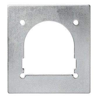 Gegenplatte f&uuml;r Zurrmulde einfach 142x132mm x2 St&uuml;cke