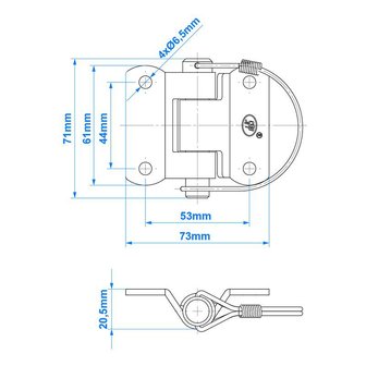 Scharnier SPP ZW-03.40