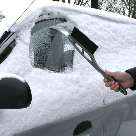 Schneebürste 21 Zoll mit Eiskratzer