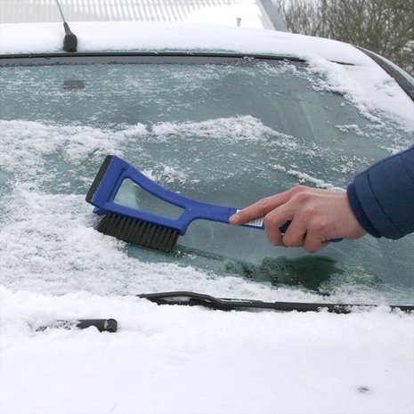 Schneebürste 14,5 Zoll mit Eiskratzer