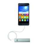 Powerbank Zusatzakku 2600mAh + USB Ladegerät