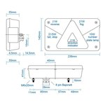 Aspöck Multipoint V Rückleuchte links