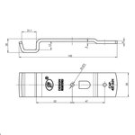 Gegenhalter für Exzenterverschluss SPP Z-02A x2 stuks