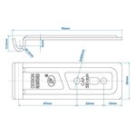 Gegenhalter für Exzenterverschluss SPP Z-06 x2 stuks