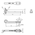 Gegenhalter für Exzenterverschluss SPP Z-16