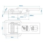 Exzenterverschluss SPP ZB-06 x2 Stücke