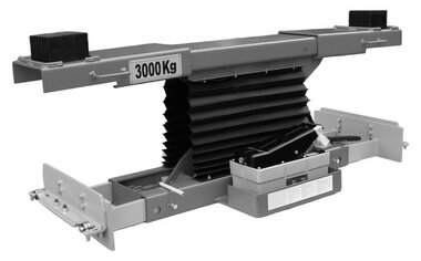 Mobiler 3-Tonnen-Wagenheber hydropneumatisch fur 4-Saulen-Brucke